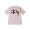 Stussy Classic Basic Printed Short Sleeve T-Shirt Unisex Tops Black 1904257-1
