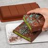 10 Cavities Chocolate Bar Mold Durable Rectangle Chocolate Bar Mold For Stuffed Bar Silicone Chocolate Mold Kitchen Accessories