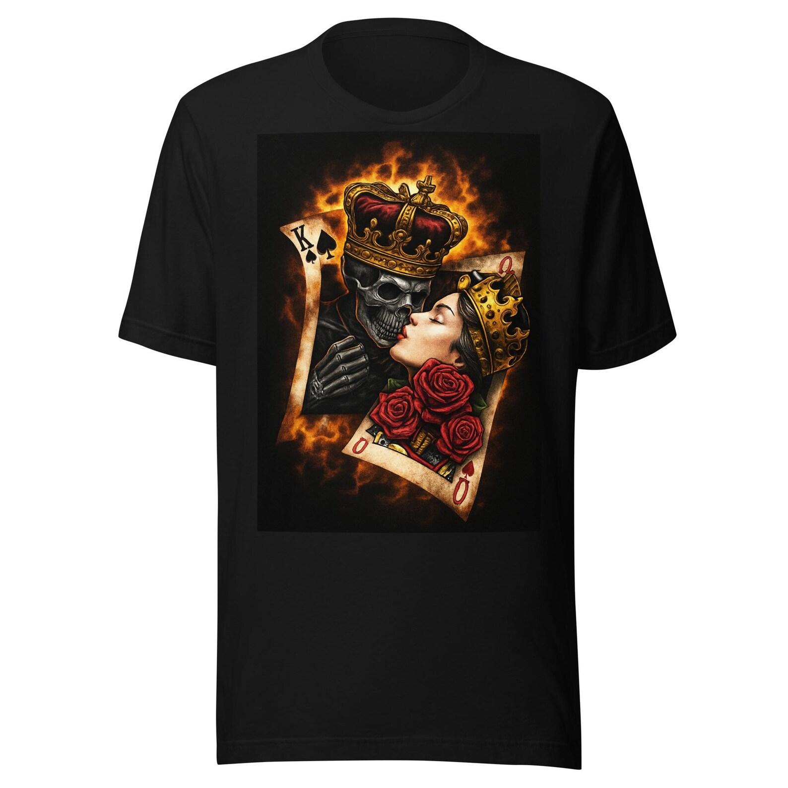 King & Queen of Death Unisex t-shirt S