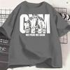 Gym Bodybuilding Fitness T Shirt Summer No Pain No Gain Leisure Tshirts Unisex Cotton Crew Neck Short Sleeve Y2k Fun Tshirt
