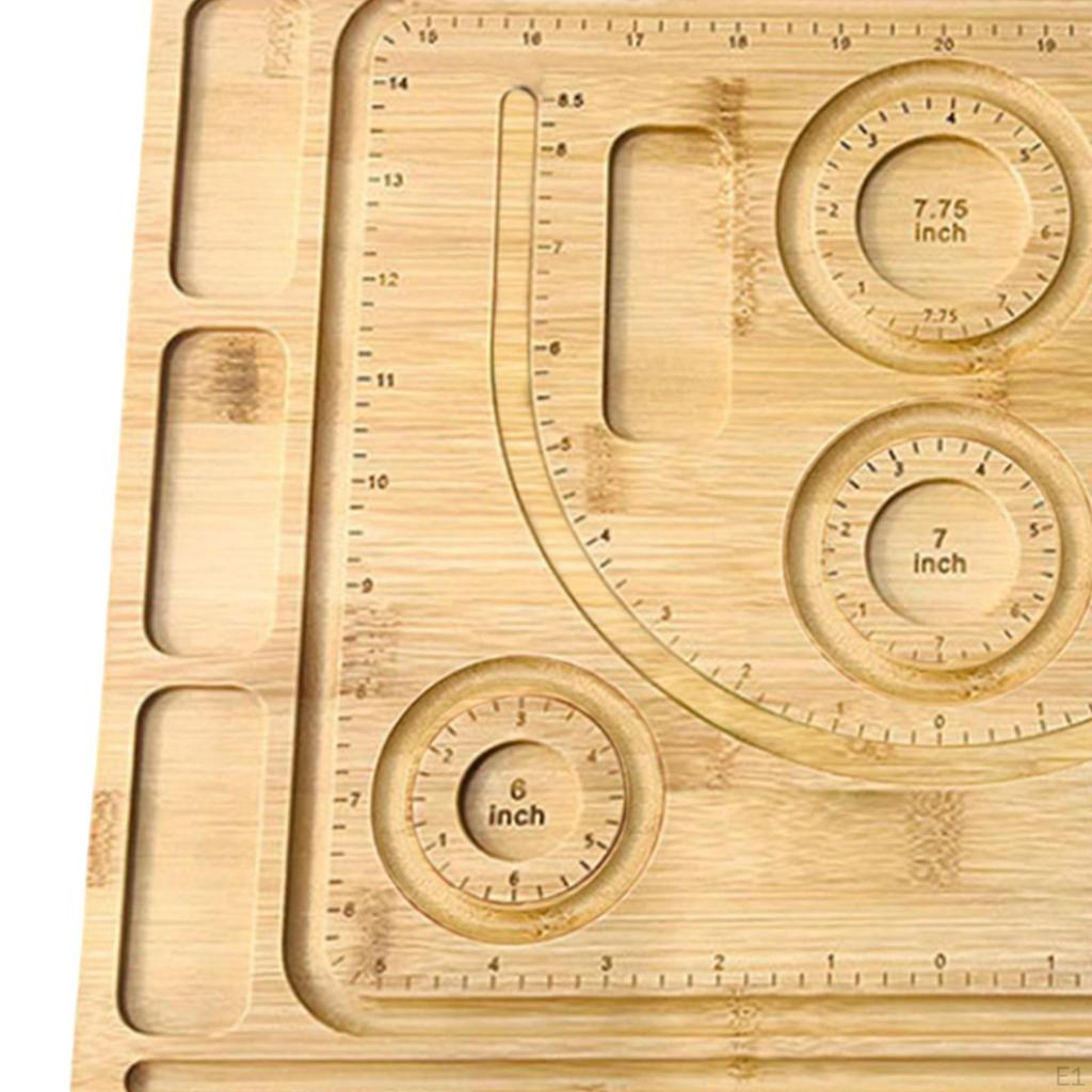 Bead Board DIY Tools Art Supplies Holder Bracelet Jewelry Marking Tray Wood Beading for