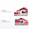 Air 1 Low GS White Pinksicle Kids Sneakers Black 553560-162