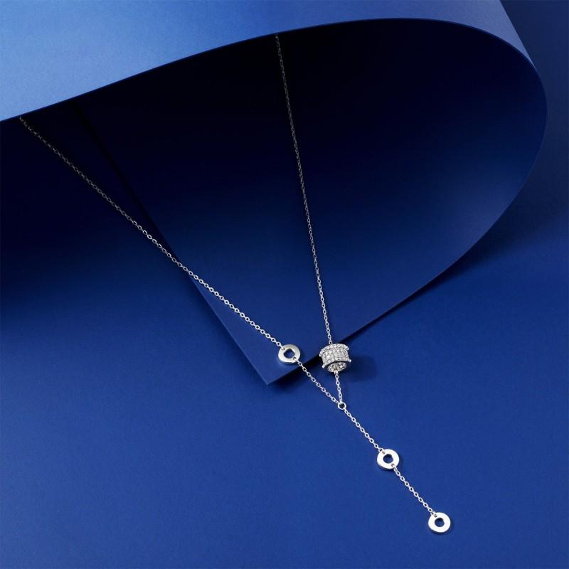 Classic Slender Waist Necklace Women Versatile High-end Light Luxury Small Design Tassel Clavicle Chain