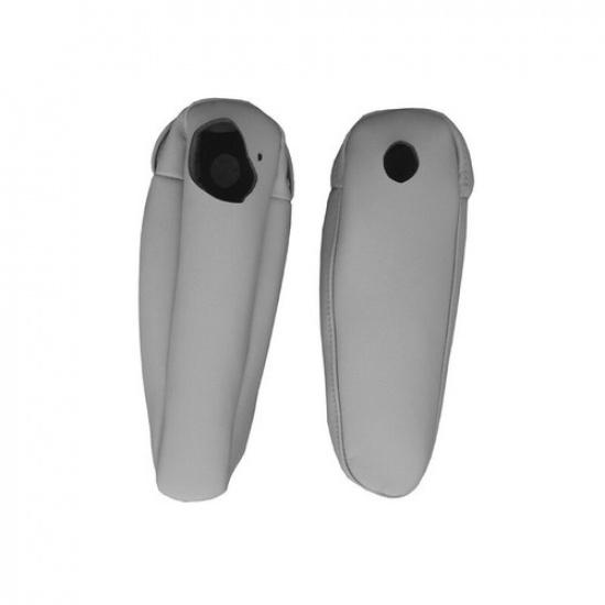 1 Pair Grey Color Leather Seat Armrest Cover Replacement For Lexus RX 03-09