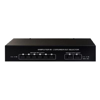 Easy  Signal Switching Converters 4Amplifiers In 2 Speaker Out Selector