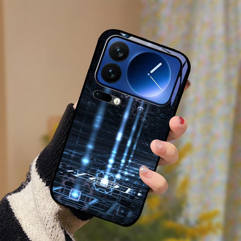Pour Xiaomi 17 Pro Max 17Pro Mi 17 Coque Antichoc Verre Trempé Housse de Téléphone Pour Xiaomi17 Pro 17ProMax Pare-chocs Arrière Fundas Coque
