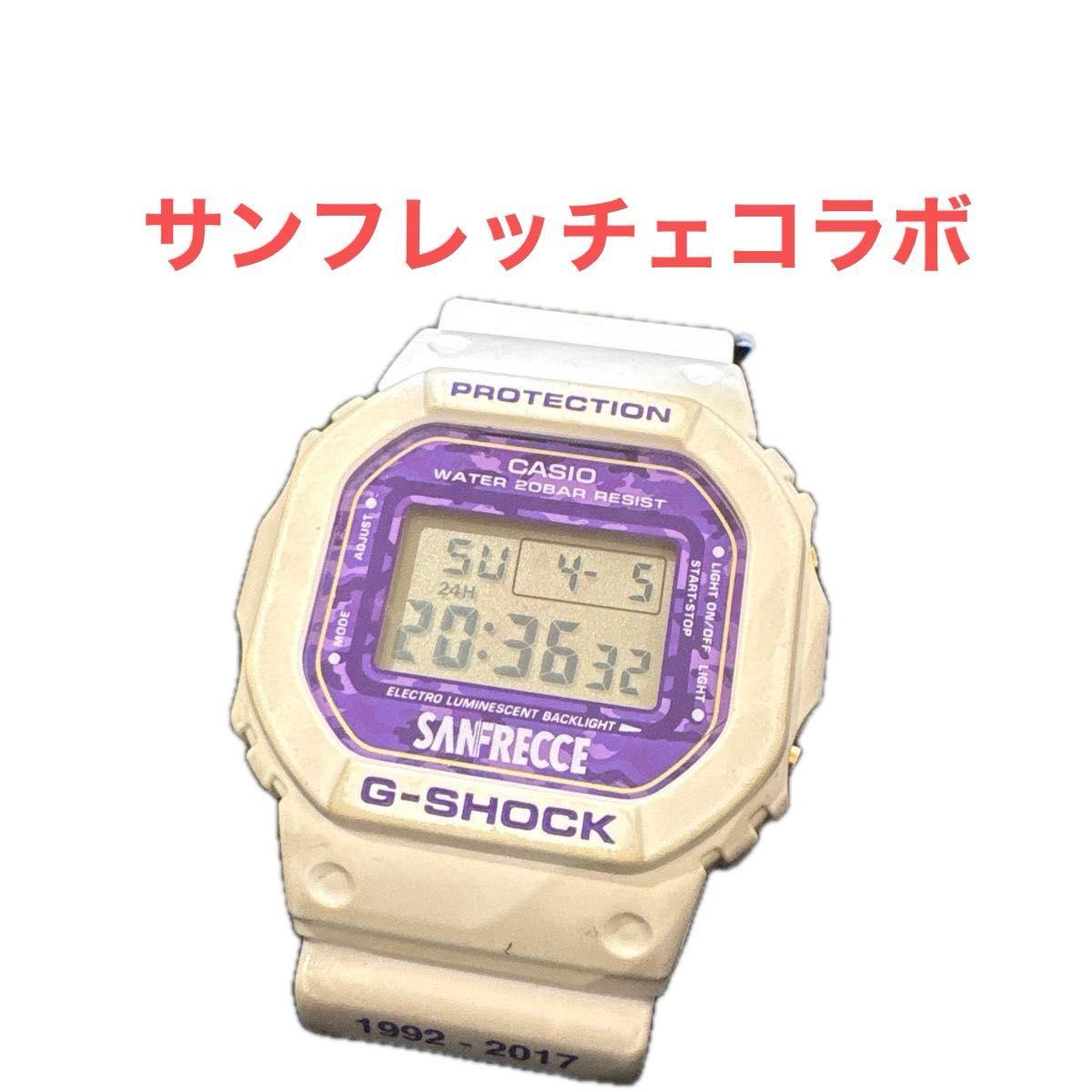 CASIO G-SHOCK SANFRECCE 1992-2017 DW-5600 Used soccer watch Working item