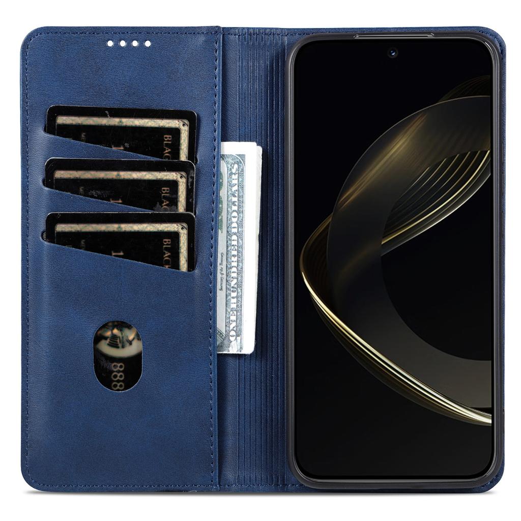 AZNS For vivo X100s 5G Case Magnetic Auto Closing PU Leather Phone Wallet Cover