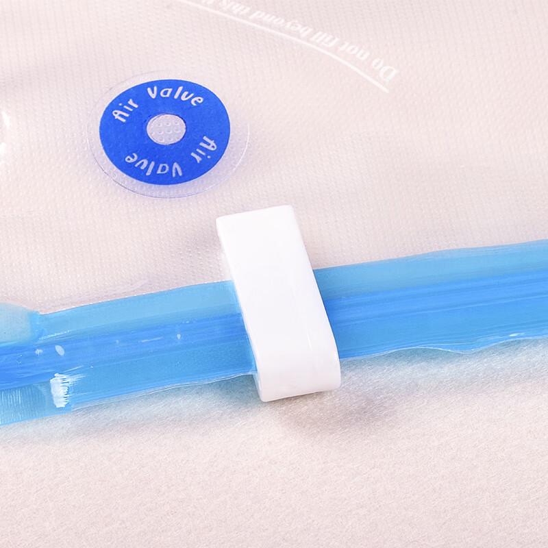 ZISIZ Vacuum Storage Bags with Blue Zipper