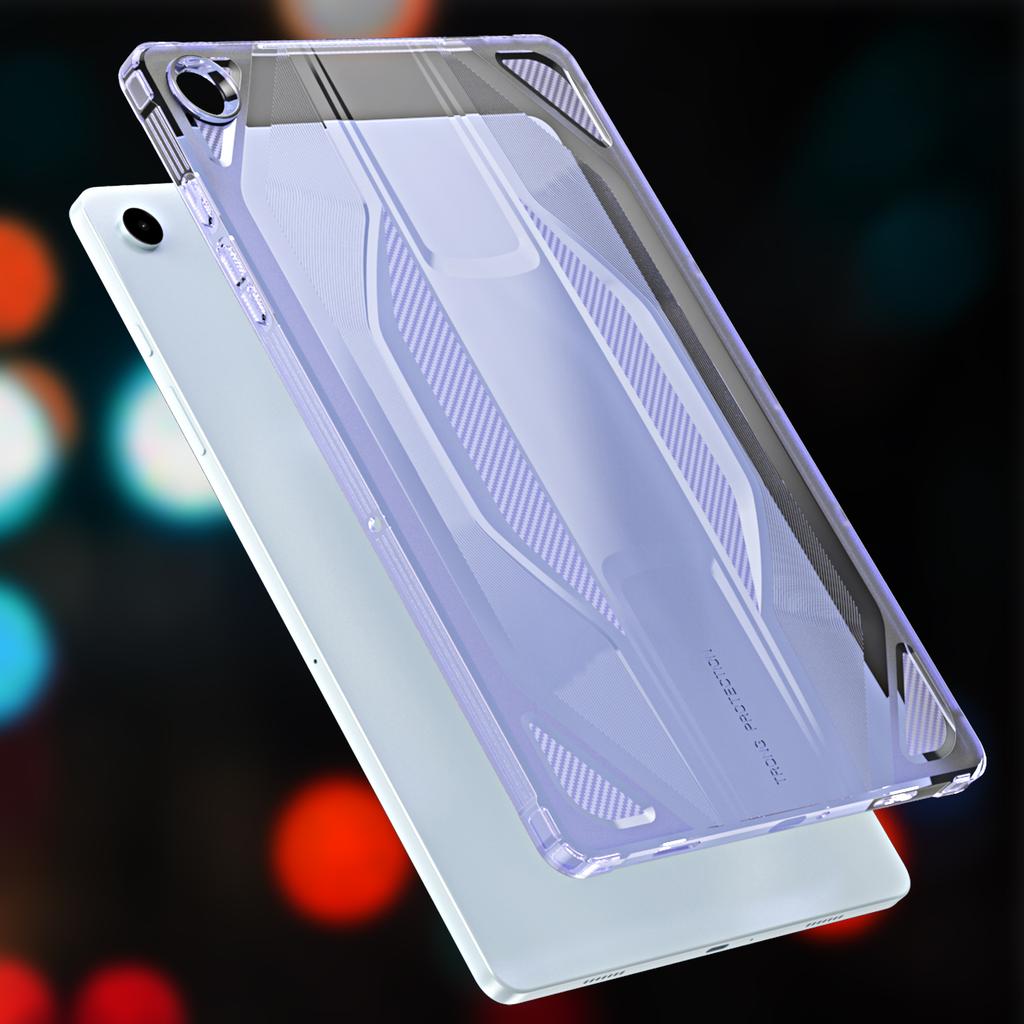 For Samsung Galaxy Tab A9+ Case Anti Drop Clear TPU Tablet Cover
