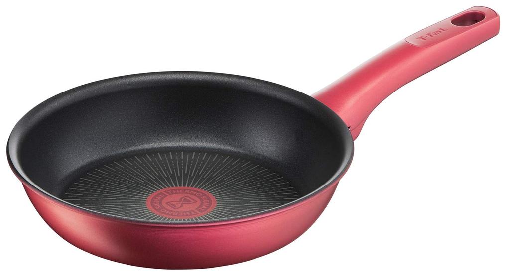 Tefal 20cm Frying IH and Gas Stove Free of PFOA and other harmful Rouge Unlimited Frying Red G26202 Pan, Compatible, substances, Long-lasting