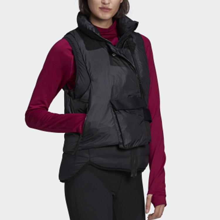 Adidas W Daunenweste C.R Outdoor Sports Daunenweste Damen Westen Schwarz FT2453