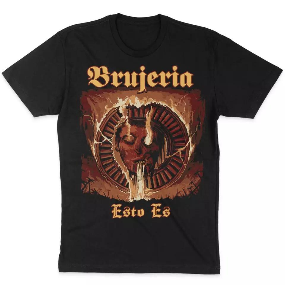 Vtg Brujeria Band Esto Es Concert Tour Cotton Black All Size Unisex Shirt Unisex T-Shirt XXXXL 1950₽