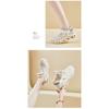 Cut-out Mesh Shoes, Athleisure Women's Shoes, Breathable Mesh Women's Singles, Coconut Shoes