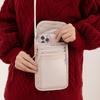 Outdoor Travel Anti-theft Wallet Waterproof Storage Neck Hanging Mobile Phone Passport Bag Crossbody Bag Multi-functional Wallet