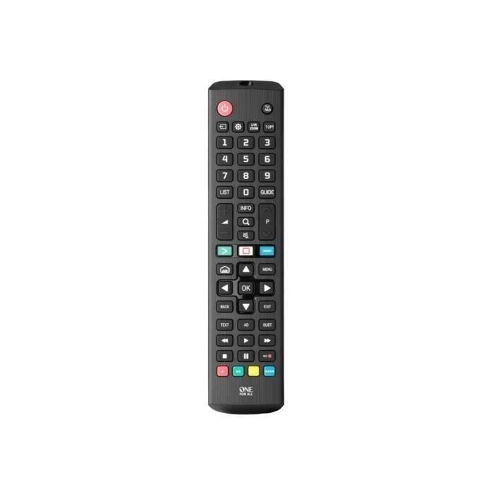 ONE FOR ALL URC4911 - Télécommande De Remplacement Pour TV LG