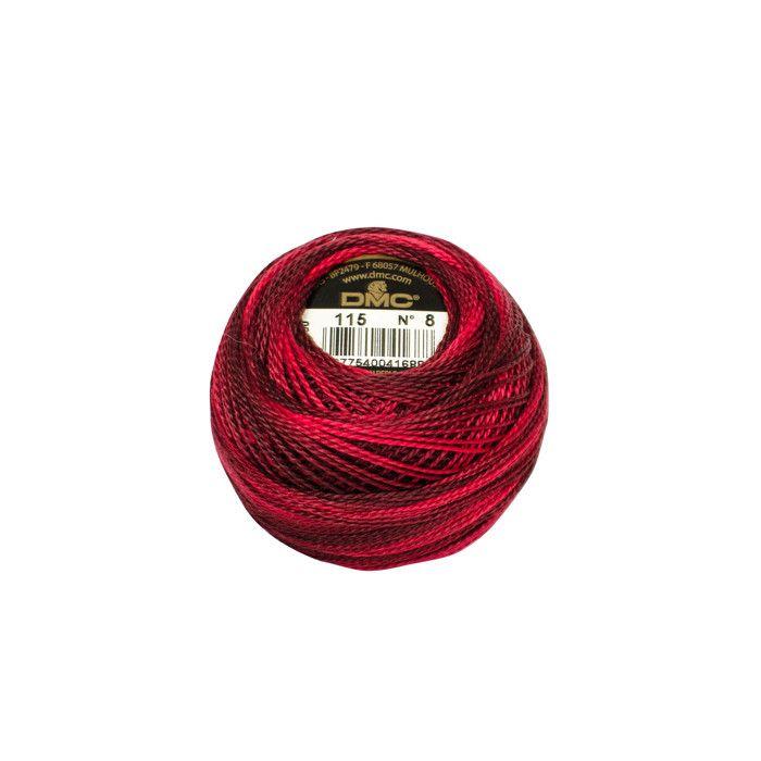 Coton perlé DMC art 116, grosseur 8 - pelote de 80m - Att 115