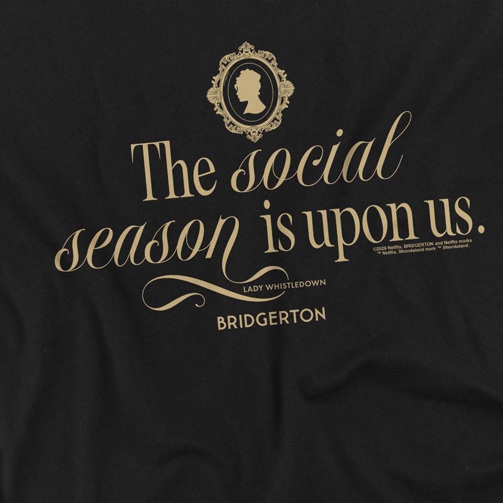 Bridgerton Unisex Adult The Social Season Is Upon Us T-Shirt