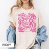 Pink Boho Faith Over Fear Breast Cancer Shirt, Comfort Colors Cancer Awareness Tee, Isaiah 41:10 Christian Pink Ribbon Survivor Shirt