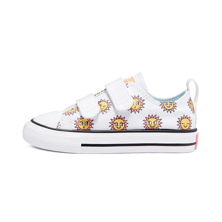 Converse Chuck Taylor All Star Low Top Sneakers Baby Sneakers White Yellow 770703C