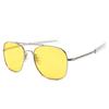High-end Pilot Fashion Driver Sun Glasses Polarized Mirror Sunglasses Custom Made Myopia Minus Lens -1 to -6