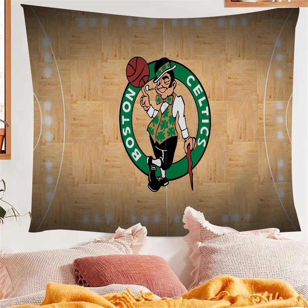 BBoston CCeltics Colorful Tapestry Wall Hanging Bohemian Wall Tapestries Mandala Wall Art Decor