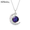 Moonlight Gorgeous Zodiac Gemstone Necklace Crafted From Premium Alloy Glass And