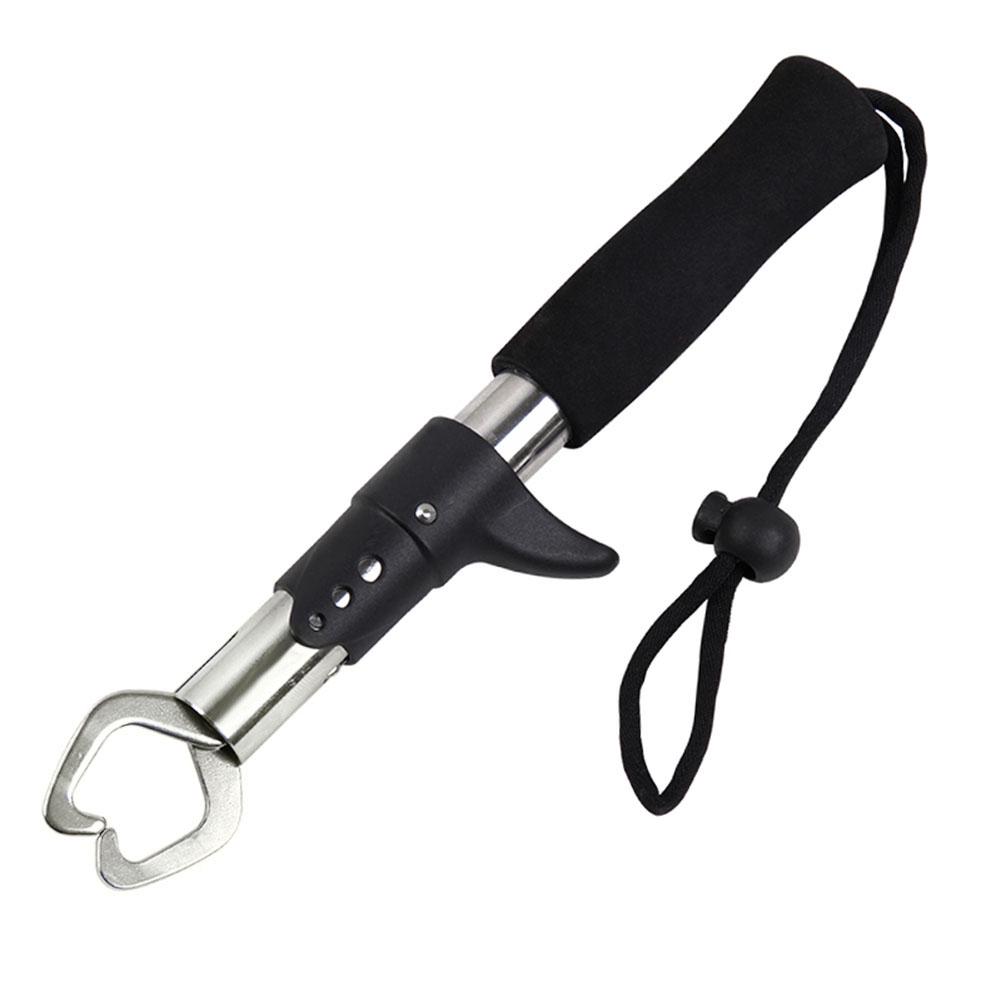 

Портативный контроллер для рыбы из нержавеющей стали с измерительной лентой и линейкой Профессиональный захват для губ рыбы Складные плоскогубцы для рыбалки