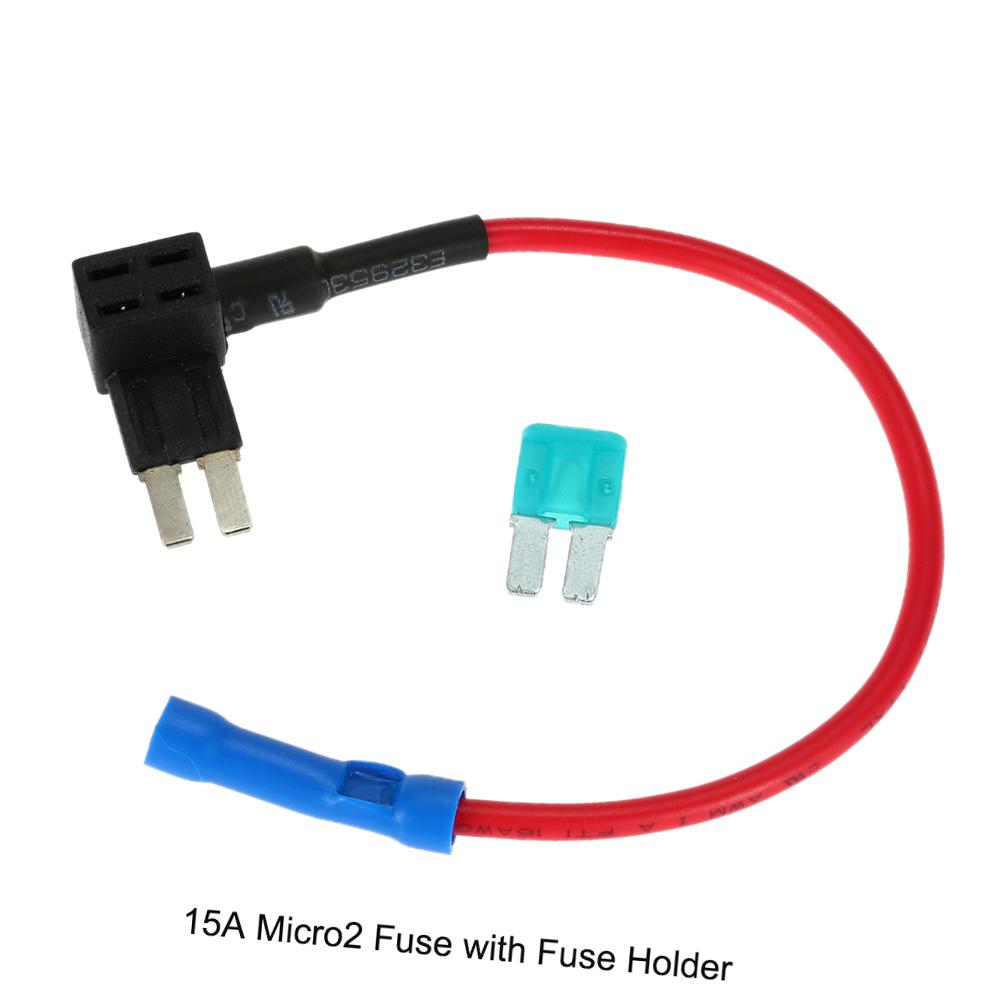Micro2 Micro II ATA Add A Circuit 32V 15A Auto pojistka s pojistkovým adaptérem