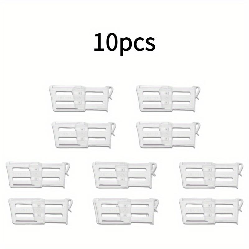 

10PCS Expandable Fridge Organizers - Adjustable Shelf Dividers for Kitchen/Bathroom, Space-Saving Collapsible Design