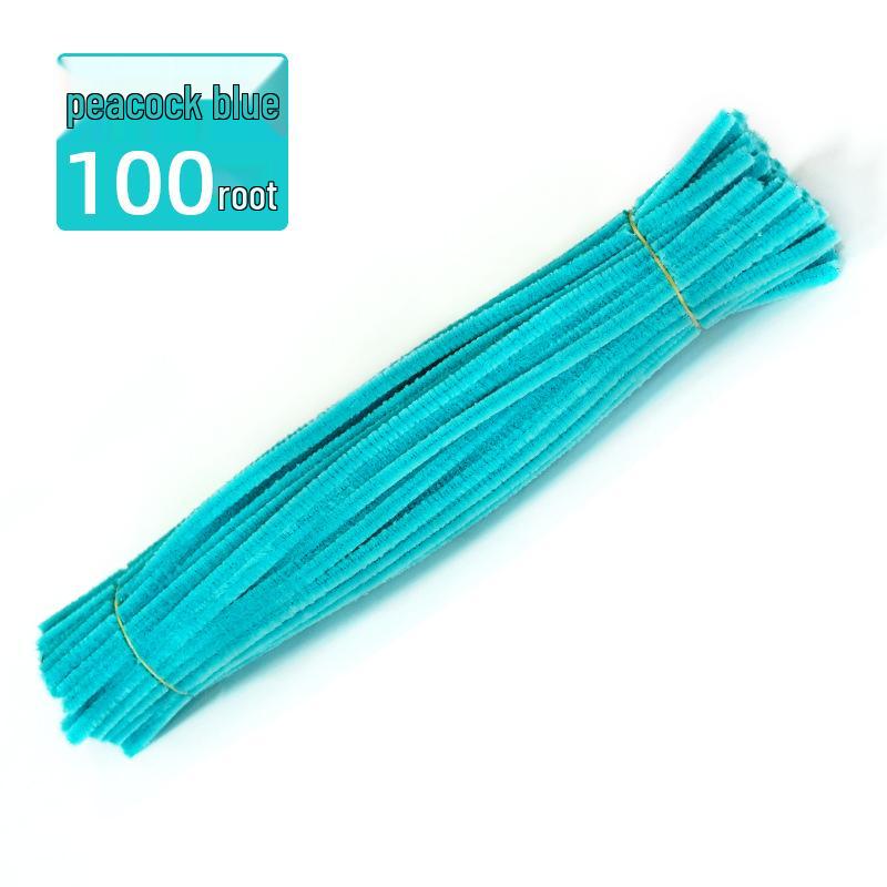 Youyou Tiger Twist Stick Handmade Super Soft Chenille Stems Educational Craft Materials for Macarons
