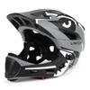 New Kids Detachable Full Face Helmet for BMX Bike Skateboarding Roller Skating Adjustable Impact-Resistant Sports Safety Gear
