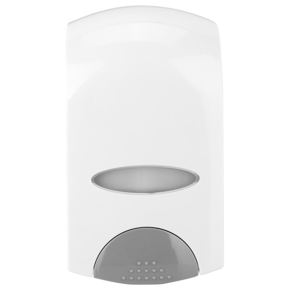 Plastic Manual Soap Dispenser White Lotion Dispenser Soap Dispenser Hotel Office Home Restaurant