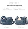 Large Capacity Soft Leather Cross-border Women's Shoulder Tote Bag for Middle-aged Women, with Washed Leather Finish.