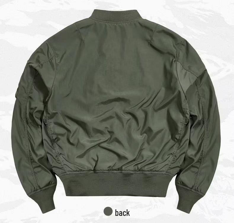 Men's Retro Air Force MA1 Pilot Jacket - Spring/Fall Military Baseball Cotton Coat