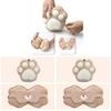 Cartoon Bear Paw U Shaped Pillow With Pp Cotton Fill For Travel And Comfort