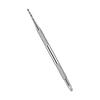 Doppelseitiger Nagelhautschieber-Entferner-Reiniger Nail Art Dotting Pen Edelstahl Maniküre Pediküre Nail Art Pflegewerkzeug