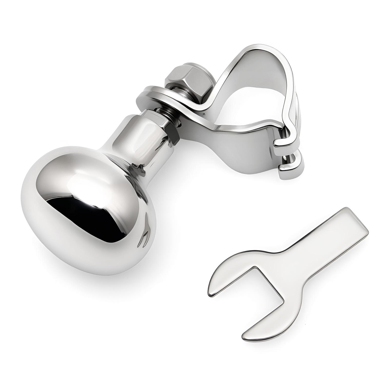

Boat Accessories Stainless Steel 316 Steering Wheel Knob Auxiliary Boosters Ball Handle Steering Wheel Ball 1PC Knob