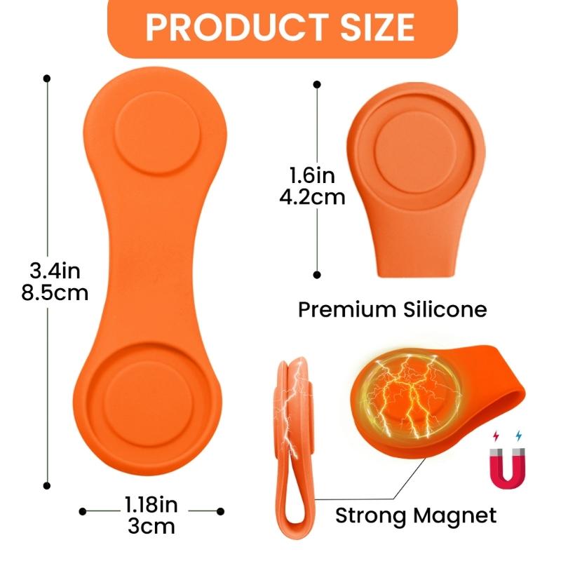 Golf Flexible Silicone Hat Clip Strong Magnetic Designs Ensures Secure Golf Marker Suitable for All Golf Hat Styles