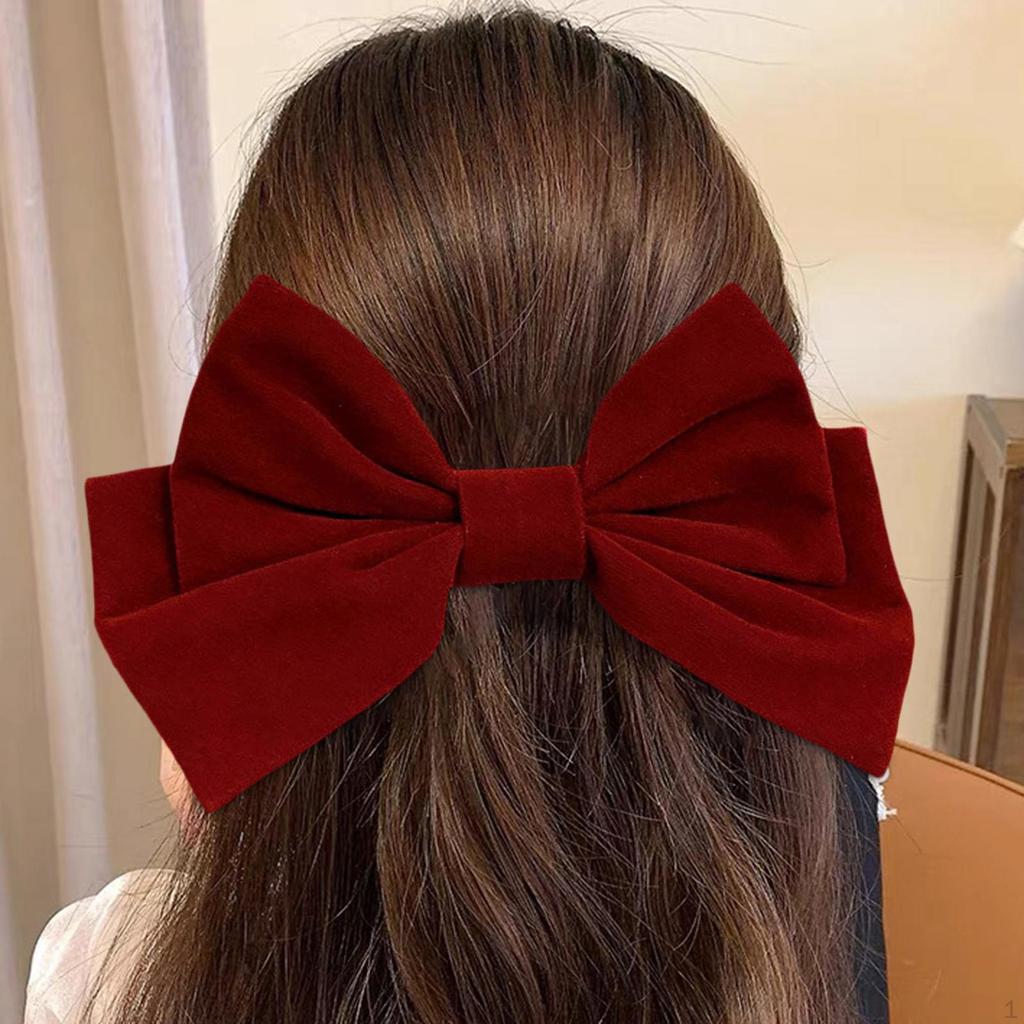 Bowknot Hair Bow Clip Barrettes Girls Styling Accessories Hairpin Headwear for Party