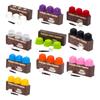 Coffee Filters Cup 3PCS Refillable and Reusable Plastic Texture Various Color for Coffee Lover Effective Coffee Making