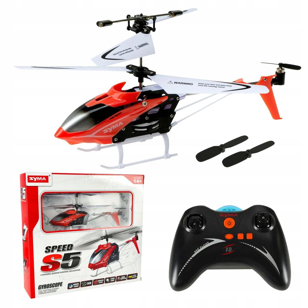 [PACZB] Remote-controlled helicopter red Z3440