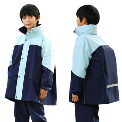 Grcemlvfe Raincoat Raincoat and Rainsuit for Boys and Junior Rain Gear for the Rainy Reflective At Night Set, Poncho, 2-Way Girls, Rainwear, Season,