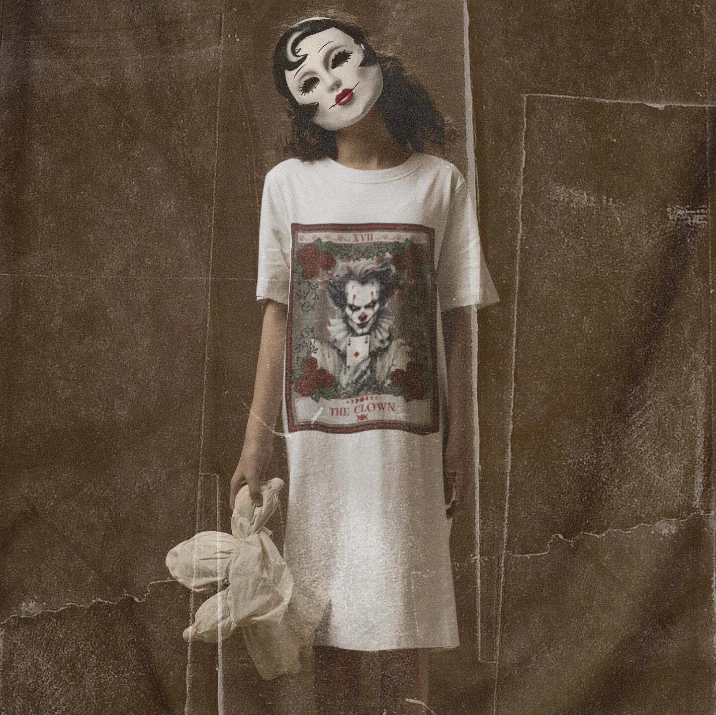 The Clown Tarot Card Shirt 3XL