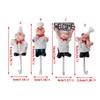 French Chef Wall Hooks Cartoon Chef Wall Mount Resin Stainless Steel Hanger Hook Kitchen Bathroom Home Decoration