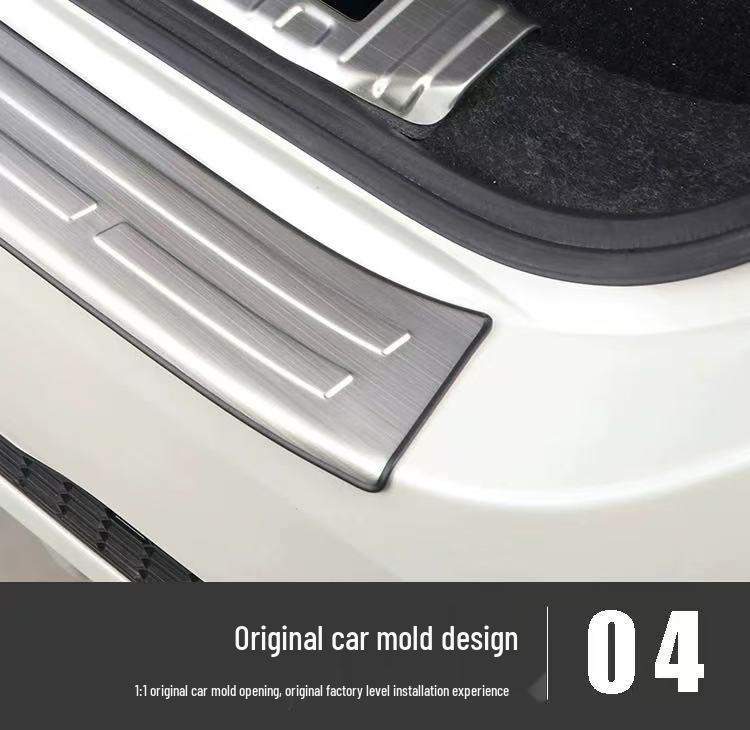 Wey V9X8X Car Door Sill & Trunk Bumper Stainless Steel Anti-scratch Interior Trim