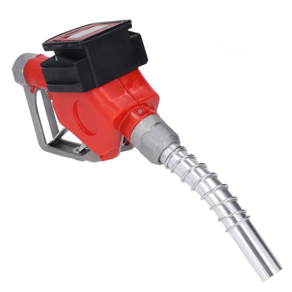 Duză de alimentare automată BSP de 1 inch Din aliaj de aluminiu Debitmetru digital Duză de combustibil diesel pe benzină