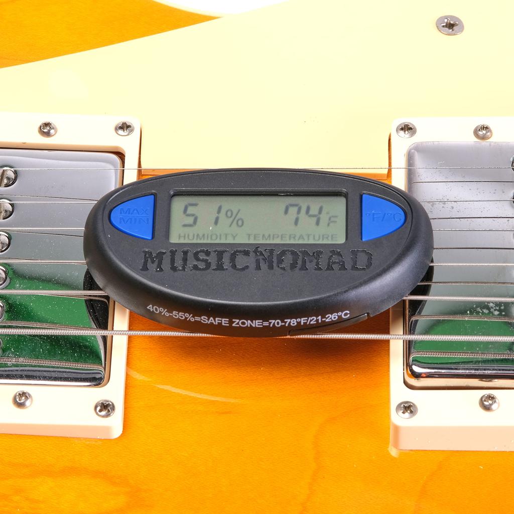 MUSIC NOMAD Guitar Maintenance Humidity and Temperature Monitor MN312 Tool,