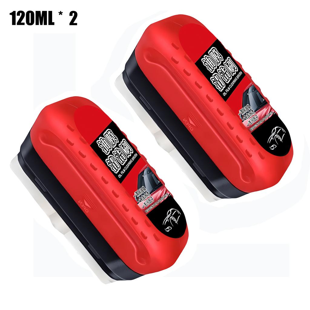 Car Glass Cleaner Brush Auto Windshield Oil Film Cleaner Automotive Glass Sponge Cleaning Polishing Care Maintenance Brush