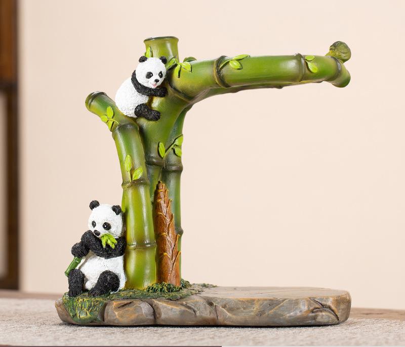 Glass Automatic Tea Set Panda Shaped Tea Maker Household Light Luxury High-end Magnetic Bubble Tea Pot